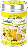 Kombucha Natural en Polvo 100 gr | Té de Kombucha con Probióticos, Prebióticos y Fibra | Renueva la Microbiota | Sin Azúcar, Con Vitaminas 100% Vegetales | 10 Porciones | TONGIL